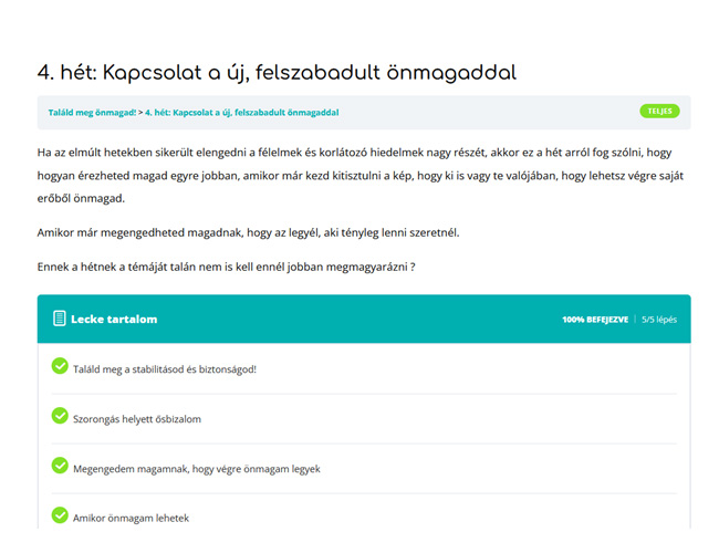 Találd meg önmagad! Program - 4 hetes önismereti tanfolyam - Image 8