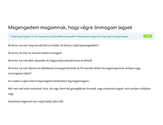 Találd meg önmagad! Program - 4 hetes önismereti tanfolyam - Image 9